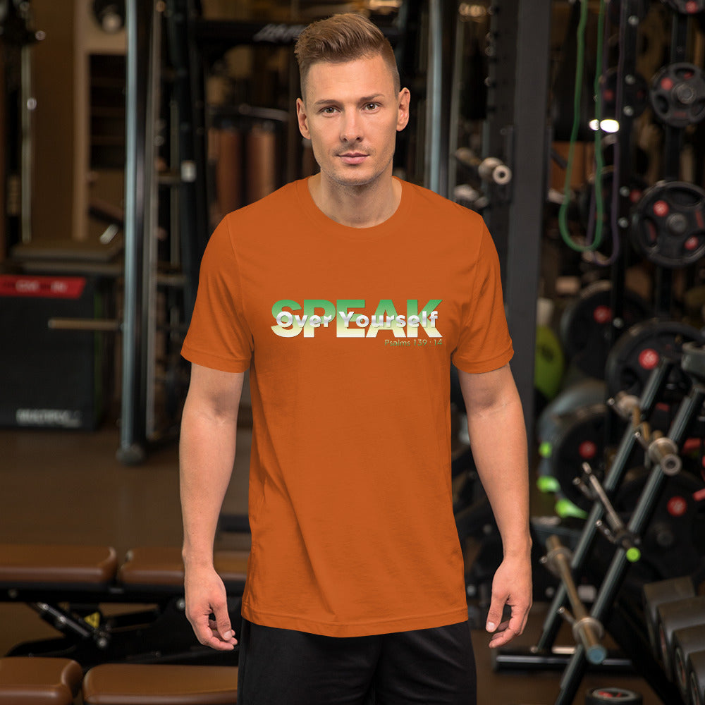 Speak Over Yourself Unisex t-shirt (PLUS SIZE)