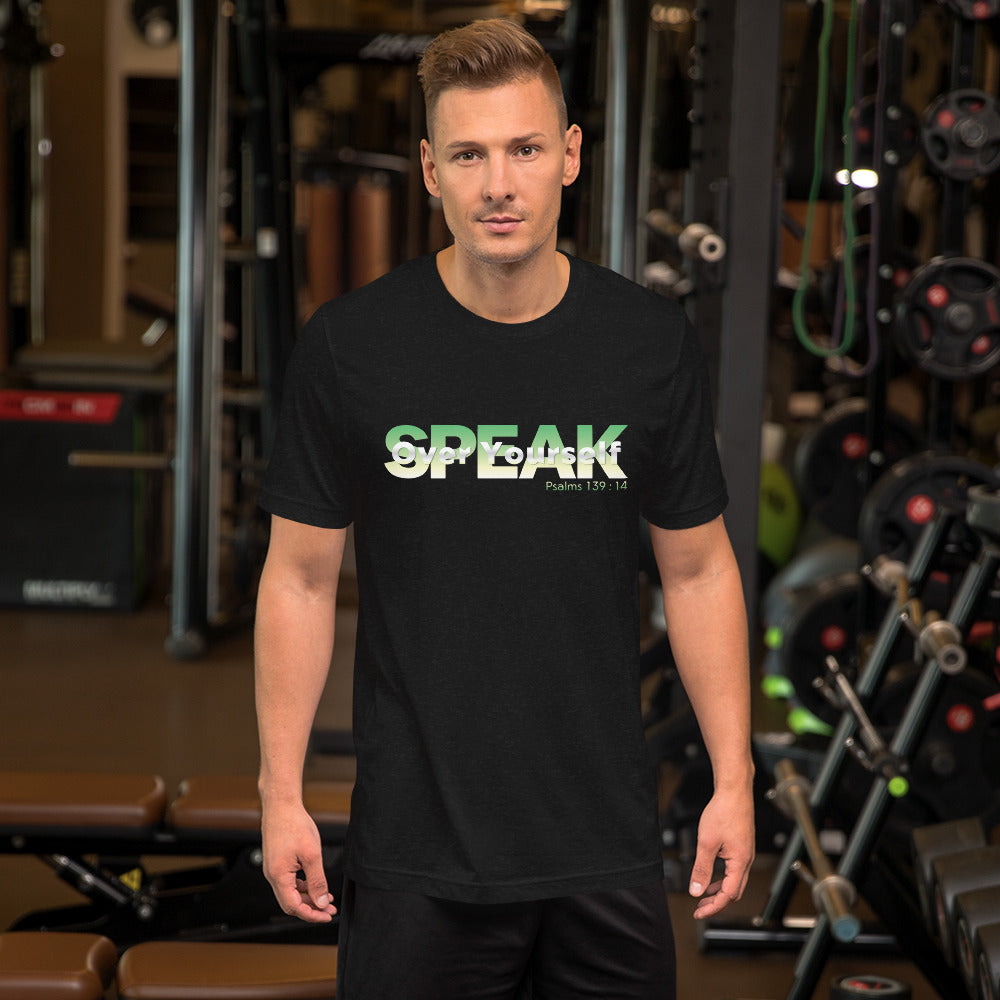 Speak Over Yourself Unisex t-shirt (PLUS SIZE)
