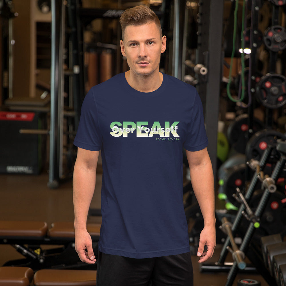 Speak Over Yourself Unisex t-shirt (PLUS SIZE)
