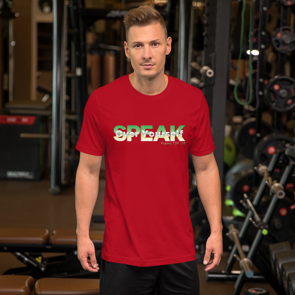 Speak Over Yourself Unisex t-shirt (PLUS SIZE)