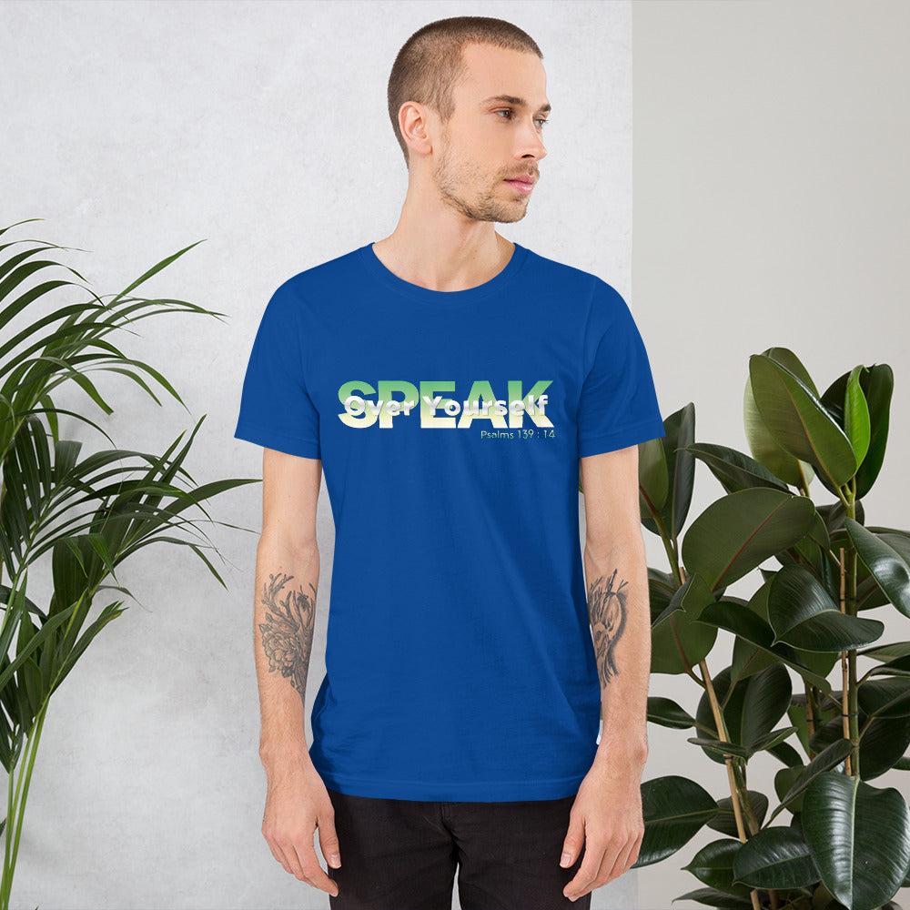 Speak Over Yourself Unisex t-shirt (PLUS SIZE)