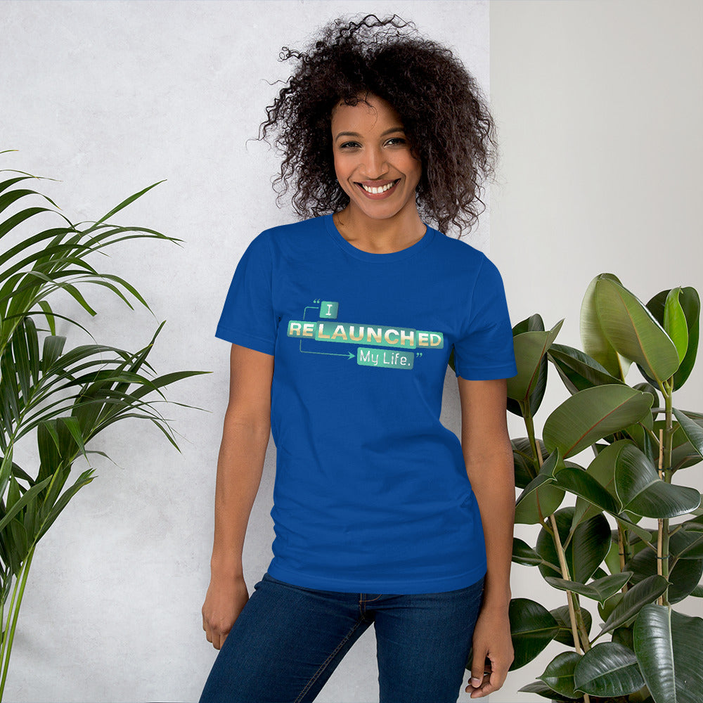 Relaunch Unisex t-shirt (PLUS SIZE)